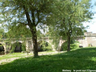 le pont sur l'Ognon Freslier Marie-Claire
